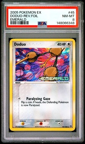 Psa 2005 pokemon ex - 8,