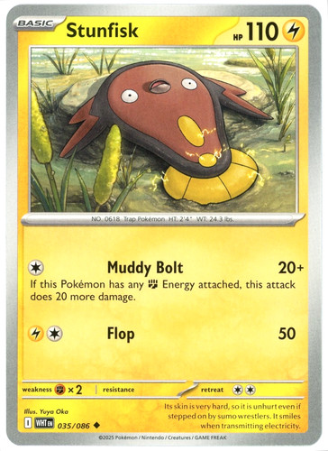 Stunfisk 035 086 - stunfisk,