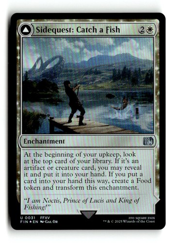 Sidequest catch fish - catch, a