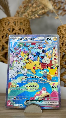 Pokémon tcg pikachu ex - pokémon,