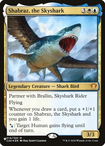 Mtg shabraz squalo del - mtg, lo