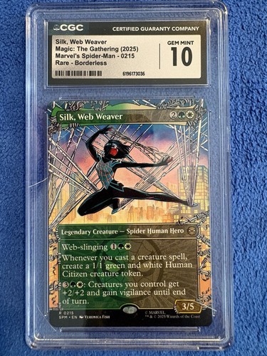 Cgc gem mint silk web - 10,