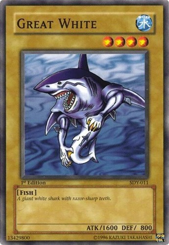 Great white oh - great, starter