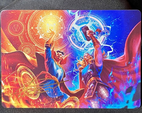 Mtg marvel super heroes - heroes, art