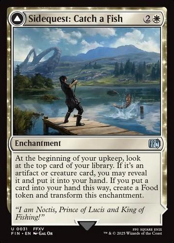 Sidequest catch fish 31 - catch, |