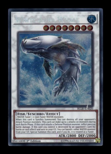 White aura whale bllr en020 - white,